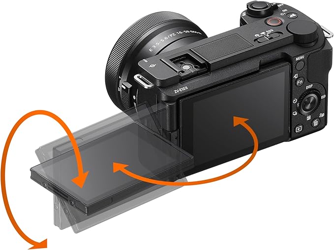 Sony ZV-E10 II 26MP APS-C Camera with 16–50mm Lens (كاميرا سوني ZV-E10 II بعدسة 16-50مم)