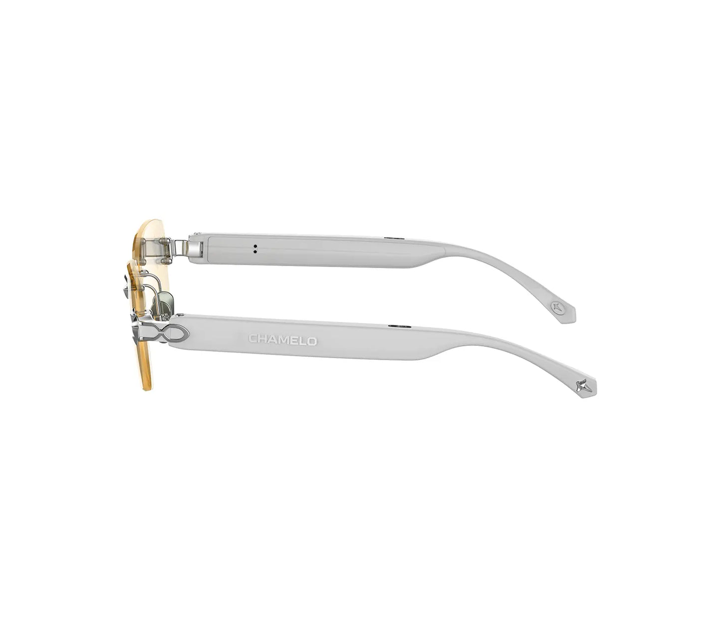 Aura White Frame Energy Lenses