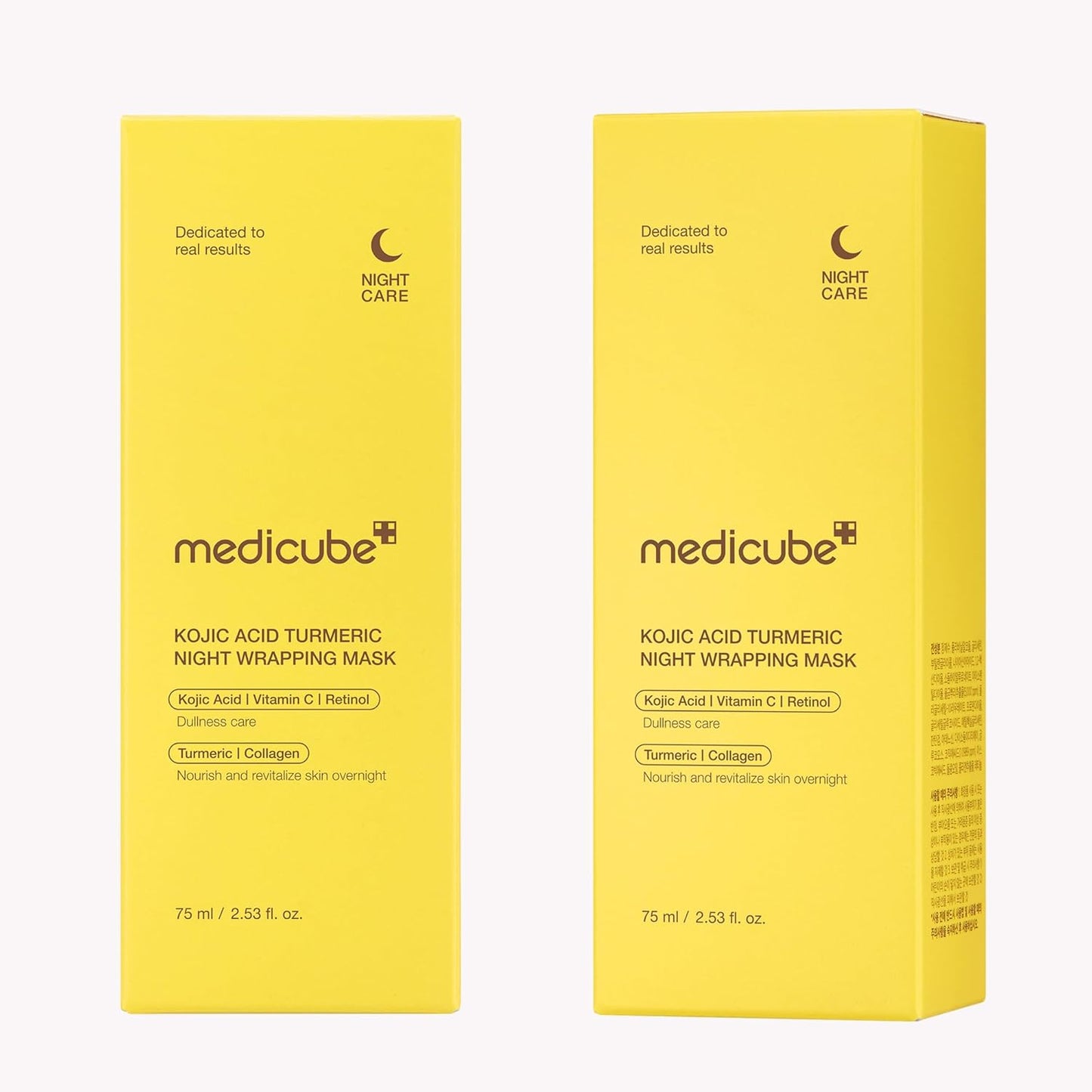Medicube Kojic Acid Turmeric Night Wrapping Mask 75ml Expiry 06 - 2028