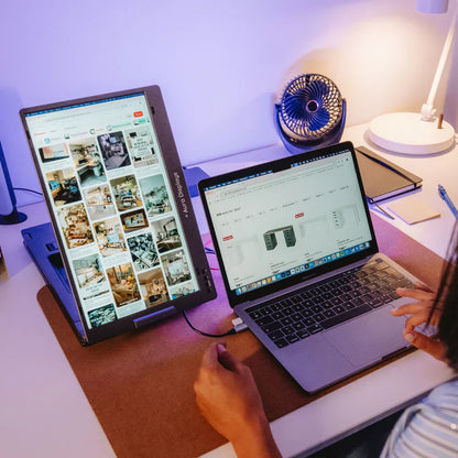 Triple Boost 14 Pro – Triple Screen Laptop Extender  -  تريبـل بوست 14 برو – شاشة ثلاثية للابتوب