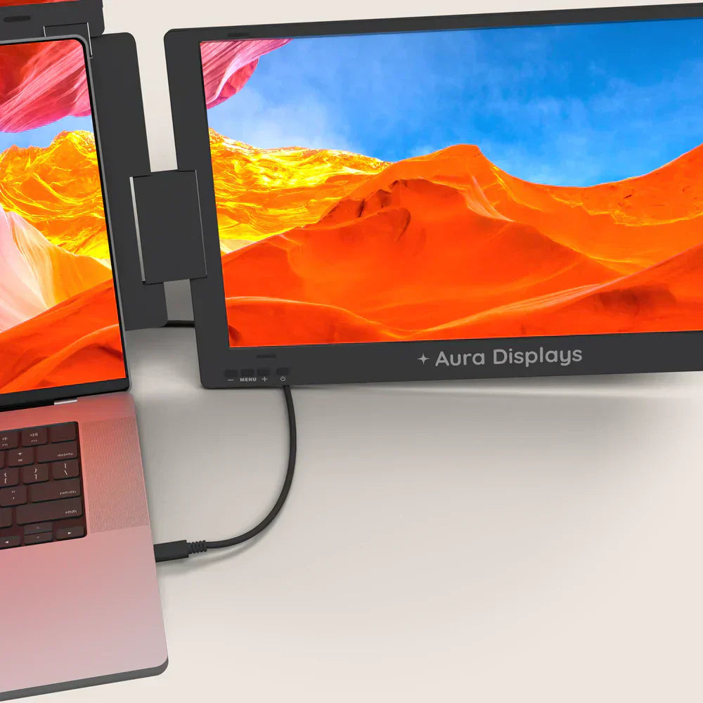Triple Boost 14 Pro – Triple Screen Laptop Extender  -  تريبـل بوست 14 برو – شاشة ثلاثية للابتوب