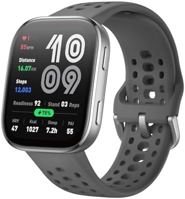 Smart Watch 46mm – 14 Day Battery, 1.97" AMOLED Display, GPS, Bluetooth Call & Text, Health & Fitness Tracker