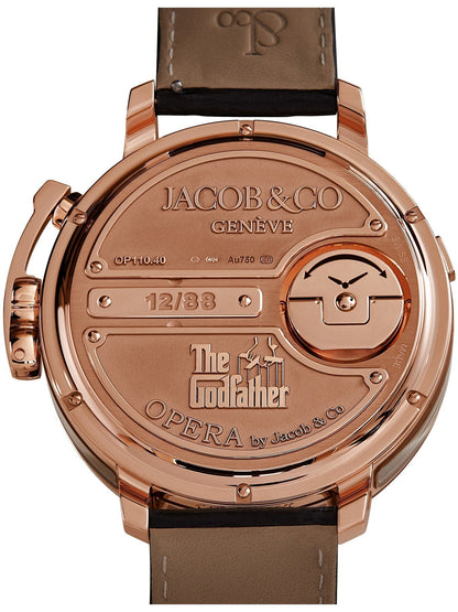 Jacob & Co. Opera Godfather | Legendary Music Box Tourbillon Watch جاكوب آند كو أوبرا جودفاذر | ساعة توربيون بصندوق موسيقي أسطوري