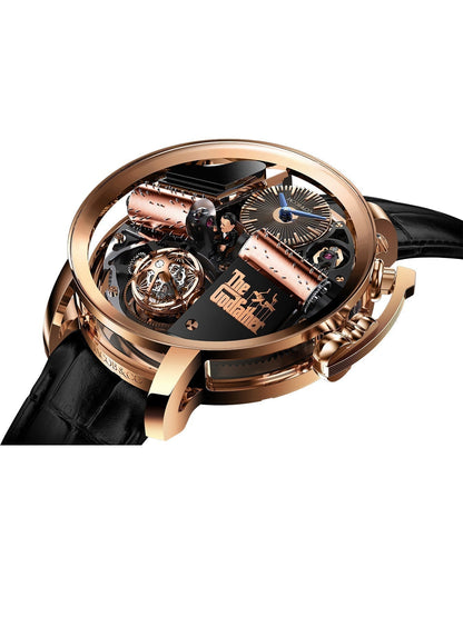 Jacob & Co. Opera Godfather | Legendary Music Box Tourbillon Watch جاكوب آند كو أوبرا جودفاذر | ساعة توربيون بصندوق موسيقي أسطوري