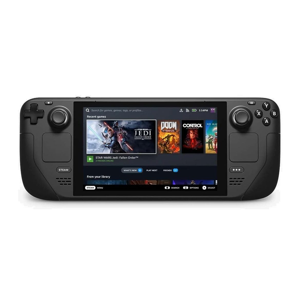 Valve Steam Deck OLED – أداء خرافي 16GB RAM + 1TB SSD للألعاب الاحترافية