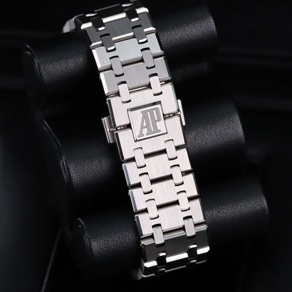 Audemars Piguet Royal Oak 41mm Steel Case Black Dial Steel Bracelet Automatic Date