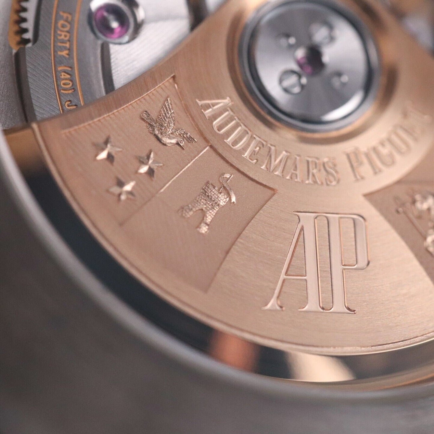 Audemars Piguet Royal Oak 41mm Steel Case Black Dial Steel Bracelet Automatic Date