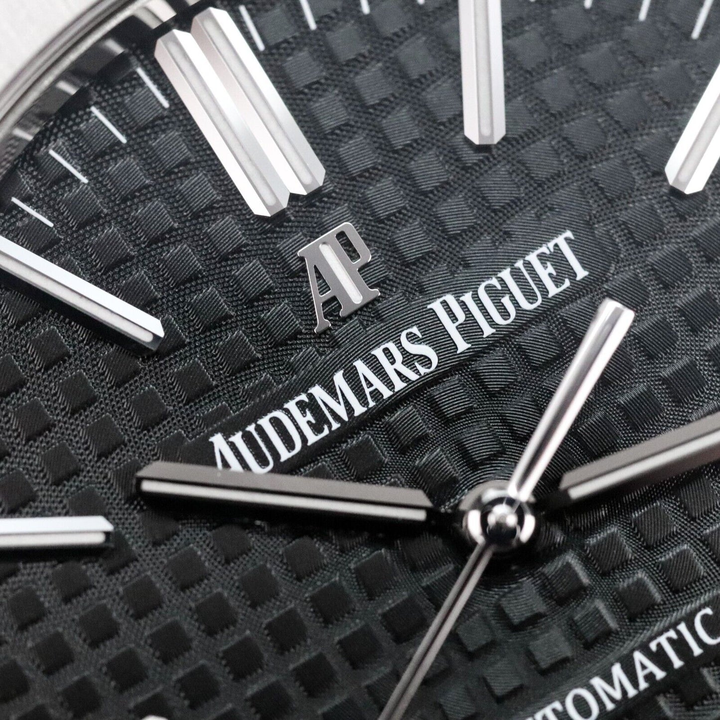Audemars Piguet Royal Oak 41mm Steel Case Black Dial Steel Bracelet Automatic Date