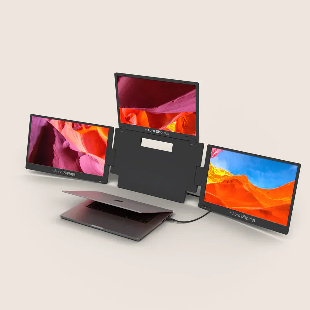 Triple Boost 14 Pro – Triple Screen Laptop Extender  -  تريبـل بوست 14 برو – شاشة ثلاثية للابتوب