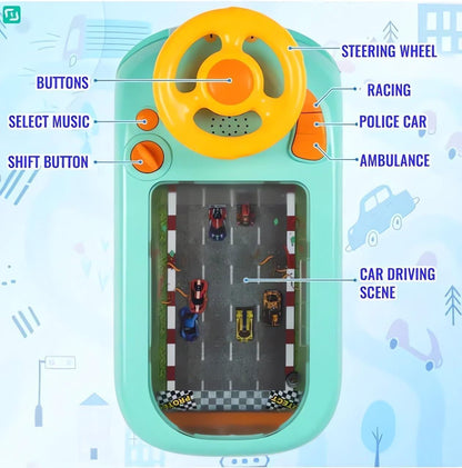 Interactive Steering Wheel for Kids New Driving Steering Wheel Toy