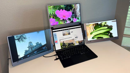 Triple Boost 14 Pro – Triple Screen Laptop Extender  -  تريبـل بوست 14 برو – شاشة ثلاثية للابتوب
