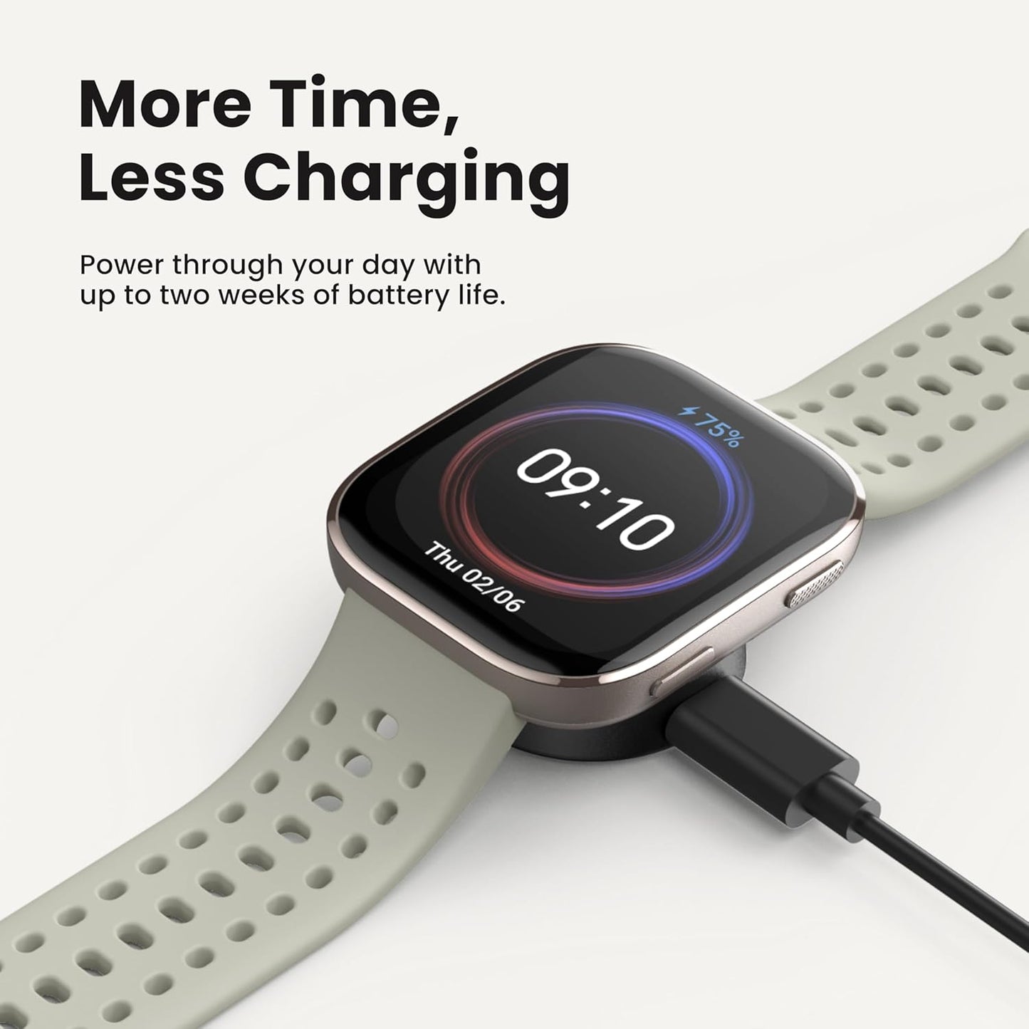 Smart Watch 46mm – 14 Day Battery, 1.97" AMOLED Display, GPS, Bluetooth Call & Text, Health & Fitness Tracker