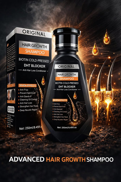 Frombo Advanced Hair Growth Shampoo – Biotin & DHT Blocker for Thicker, Stronger & Healthier Hair (250ml)