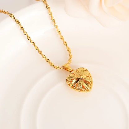 18k gold plated necklace