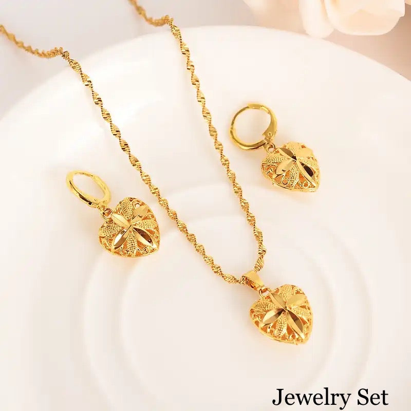 18k gold plated necklace