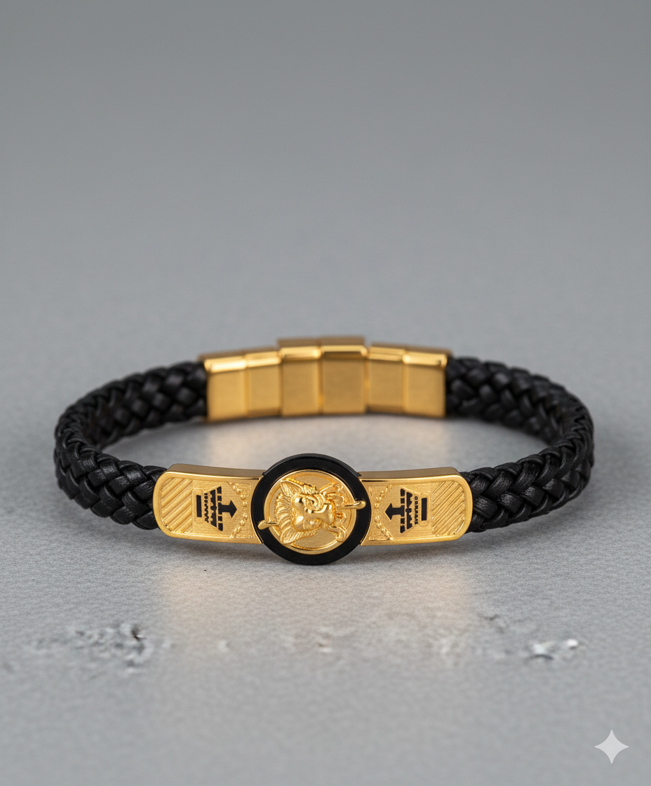 Royal Men’s Gift Set | طقم ساعة رجالي فاخر (Watch + Bracelet + Ring)