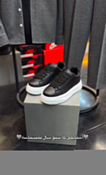 Perfect Combo: Shirt, Pant & Sneakers"التركيبة المثالية: قميص، بنطال وأحذية رياضية!" –  SkyBlue & Black & White Color.
