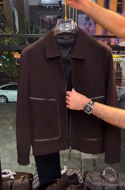 Perfect Combo: Shirt, Pant & Sneakers"التركيبة المثالية: قميص، بنطال وأحذية رياضية!" –  Dark Brown .