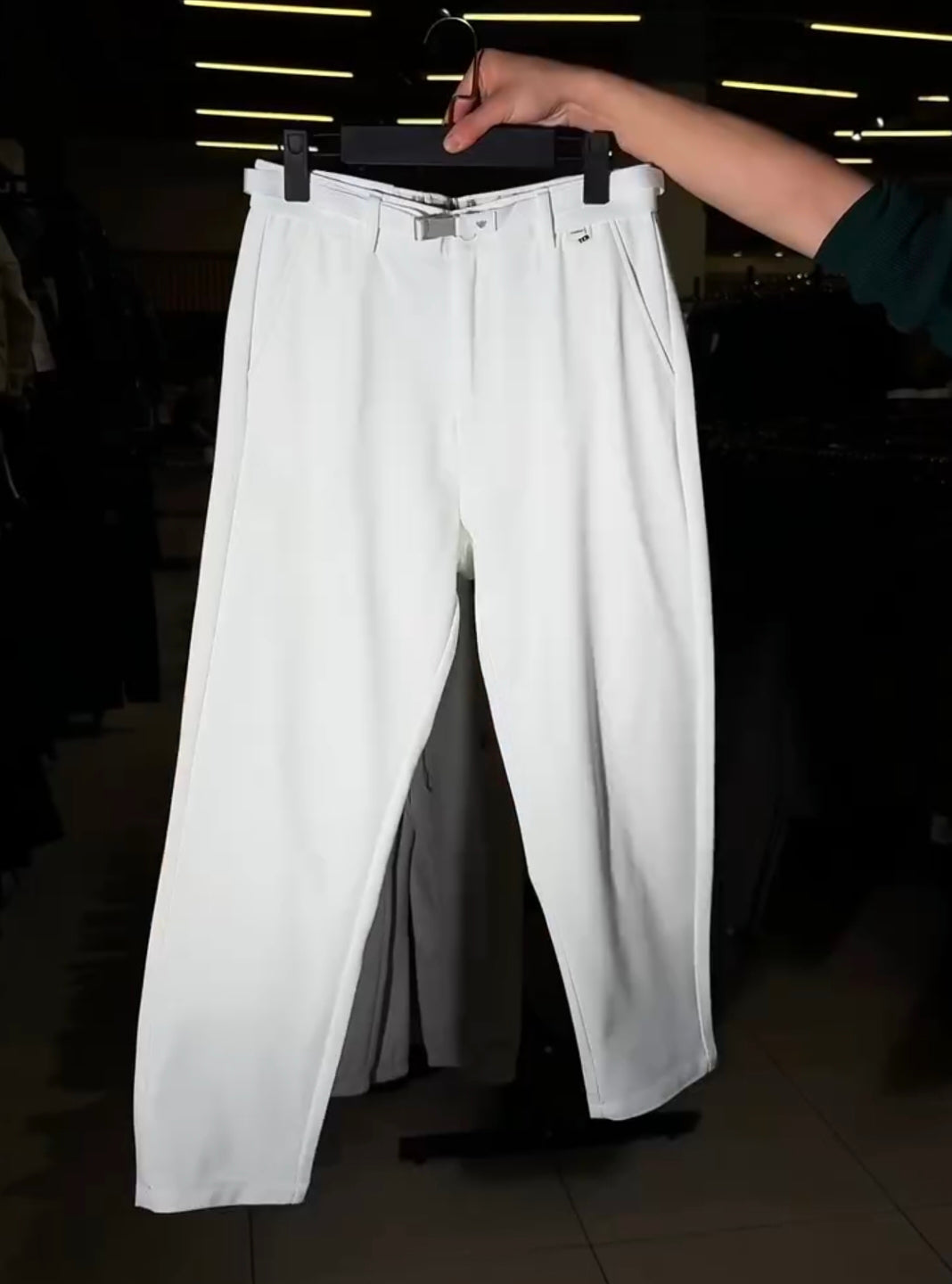 Perfect Combo: Shirt, Pant &amp; Loafers "التركيبة المثالية: قميص، بنطال وأحذية لوفر!" – Camel Shirt, White Pant & Camel Loafers Combo