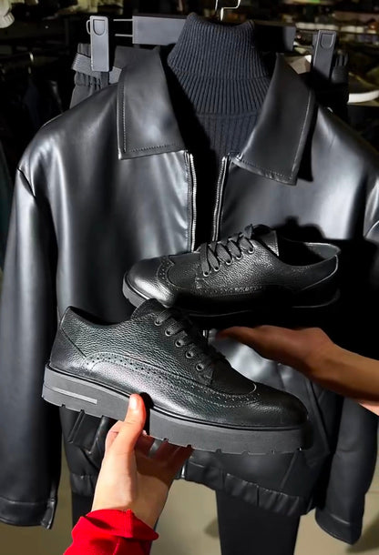 Perfect Combo: Shirt, Pant &amp; Sneakers "التركيبة المثالية: قميص، بنطال وأحذية رياضية!" – Full Black Combo