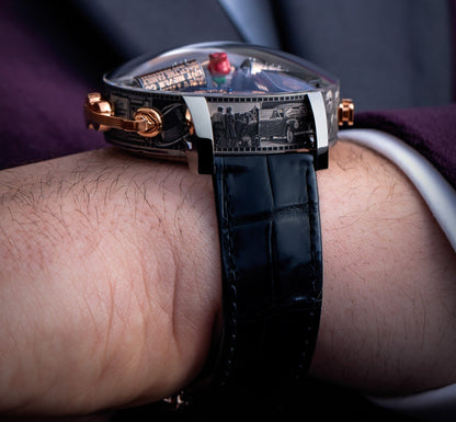 Jacob & Co. Opera Godfather | Legendary Music Box Tourbillon Watch جاكوب آند كو أوبرا جودفاذر | ساعة توربيون بصندوق موسيقي أسطوري