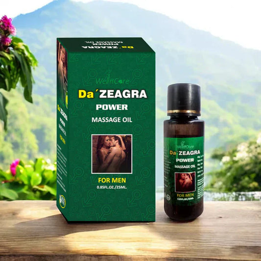 Last Day 49%  OFF DAZEAGRA Men Power Oil – Herbal Strength &amp; Stamina Formula