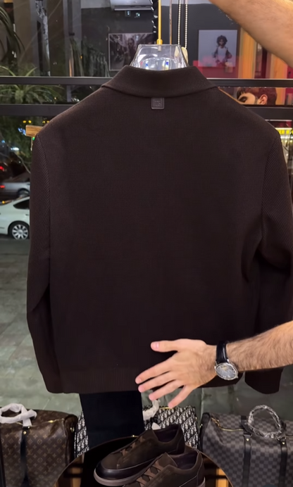 Perfect Combo: Shirt, Pant & Sneakers"التركيبة المثالية: قميص، بنطال وأحذية رياضية!" –  Dark Brown .