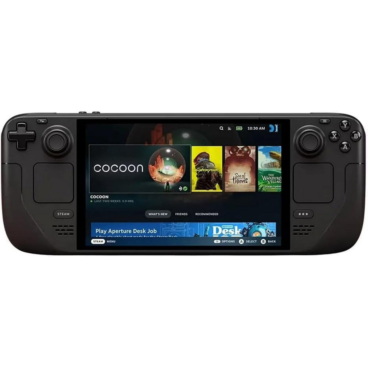 Valve Steam Deck OLED – أداء خرافي 16GB RAM + 1TB SSD للألعاب الاحترافية
