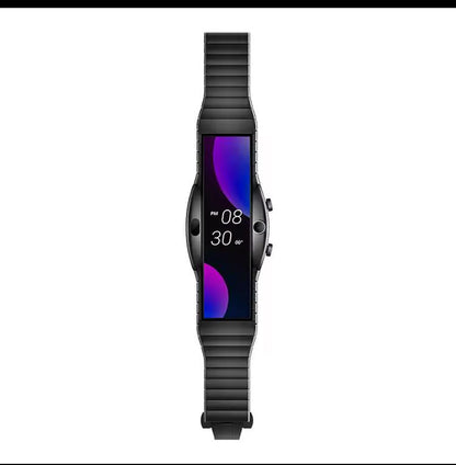 Nubia Alpha Smartwatch | Foldable OLED Display | eSIM Calling | Futuristic Wearable Watch