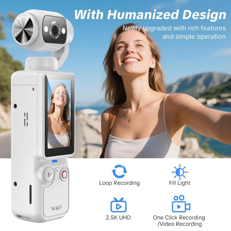 Ultra-clear 1080P with ultra-clear screen display, ultra-wide angle