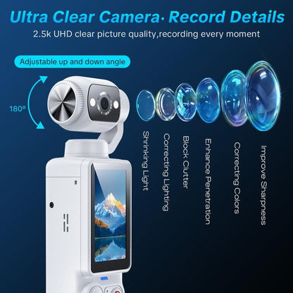 Ultra-clear 1080P with ultra-clear screen display, ultra-wide angle