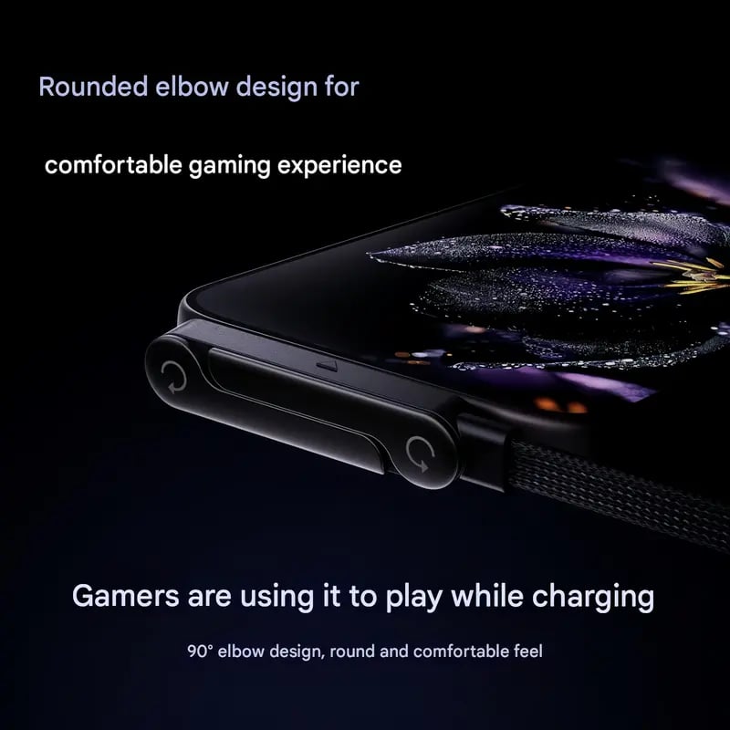 BLACK FRIDAY SALE🎁JAXVOLT 240W Super Fast Charging 2-in-1 Charging Cable & Phone Stand