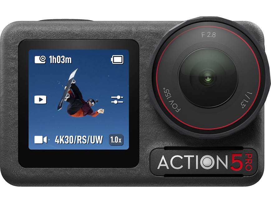 DJI Osmo Action 5 Pro – Next-Gen 4K Dual Screen Action Camera + Full Accessory Kit