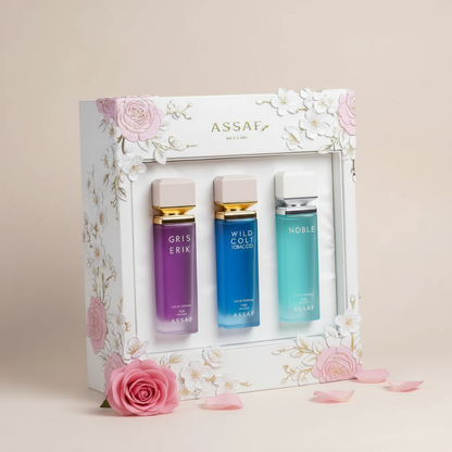 [3 IN 1]Assaf Wild Cold + Gris Erik+ Noble| [3 في 1] آساف وايلد كولد + جريس إريك + نوبل