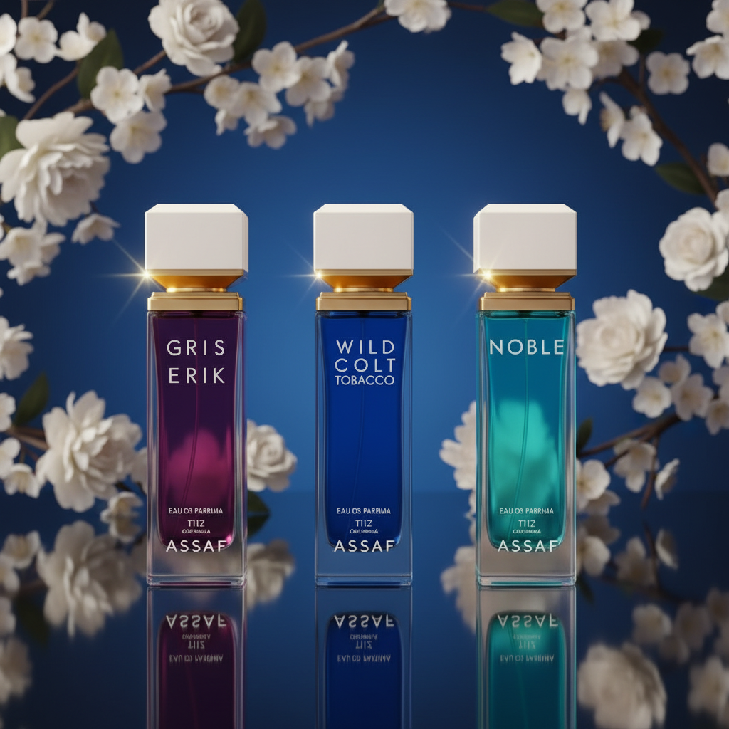 [3 IN 1]Assaf Wild Cold + Gris Erik+ Noble| [3 في 1] آساف وايلد كولد + جريس إريك + نوبل