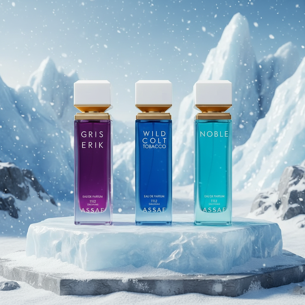 [3 IN 1]Assaf Wild Cold + Gris Erik+ Noble| [3 في 1] آساف وايلد كولد + جريس إريك + نوبل
