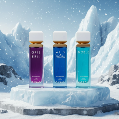 [3 IN 1]Assaf Wild Cold + Gris Erik+ Noble| [3 في 1] آساف وايلد كولد + جريس إريك + نوبل