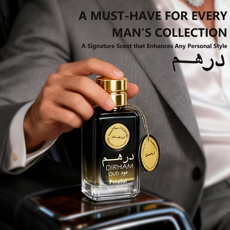 Parfum for Men, 100ml, Comes in an Arabian Golden Gift Box with Luxurious Texture