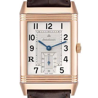 Classic Rectangular Automatic Watch – Day & Night Dial | Luxury Dress Timepiece