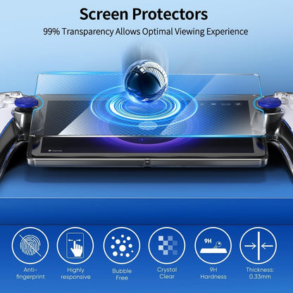 PlayStation Portal Remote Player جهاز ألعاب محمول بشاشة كبيرة مع أذرع تحكم احترافية
