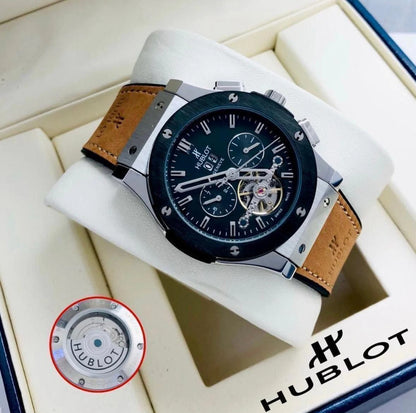 Hublot - Classic Fusion Automatic Skeleton Chronograph Watch (A+) (Copy)
)