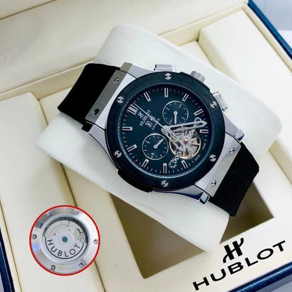 Hublot - Classic Fusion Automatic Skeleton Chronograph Watch (A+) (Copy)
)