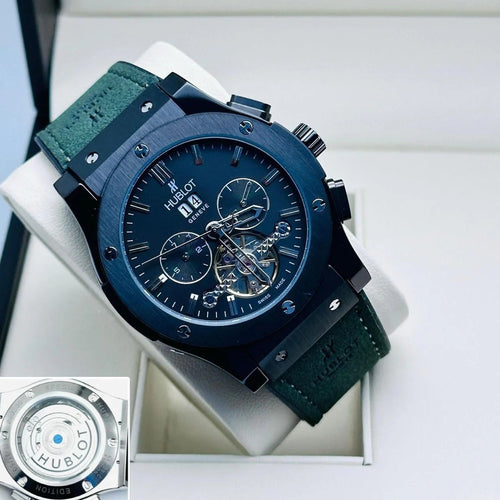 Hublot - Classic Fusion Automatic Skeleton Chronograph Watch (A+) (Copy)
)