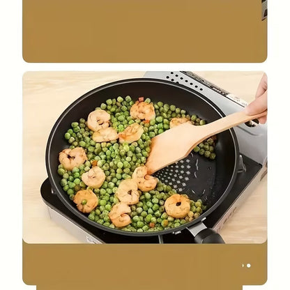 Nonstick Fry Pan, Induction Compatible, Lightweight Smokeless Frying Pan for Gas & Smooth Surface Stovetops, for Steak, Pancakes, Breakfast, Diamond Pattern Random