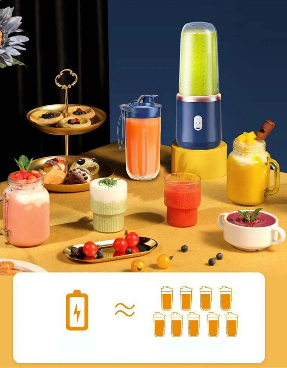 Smoothie blender with extra mug