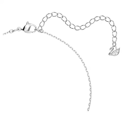 24K Silver Plated swan necklace