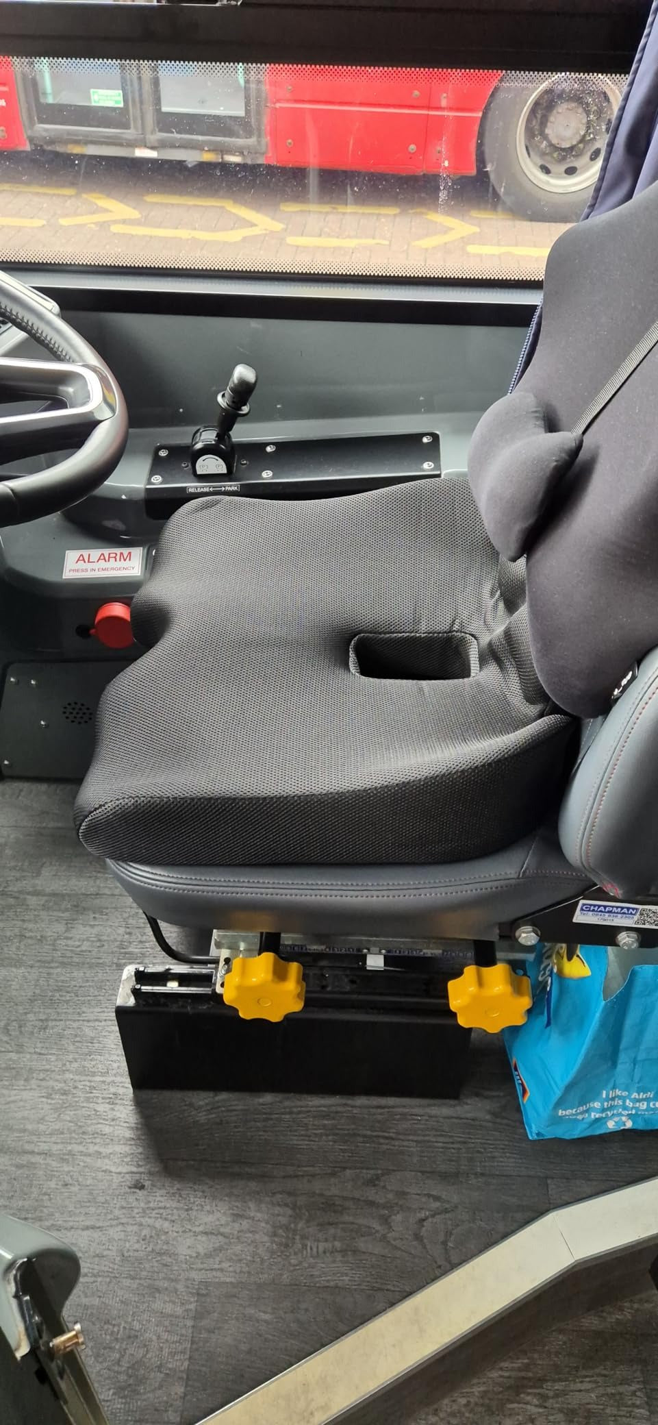 Memory foam office chair cushions, car seat back support cushions with a washable cover