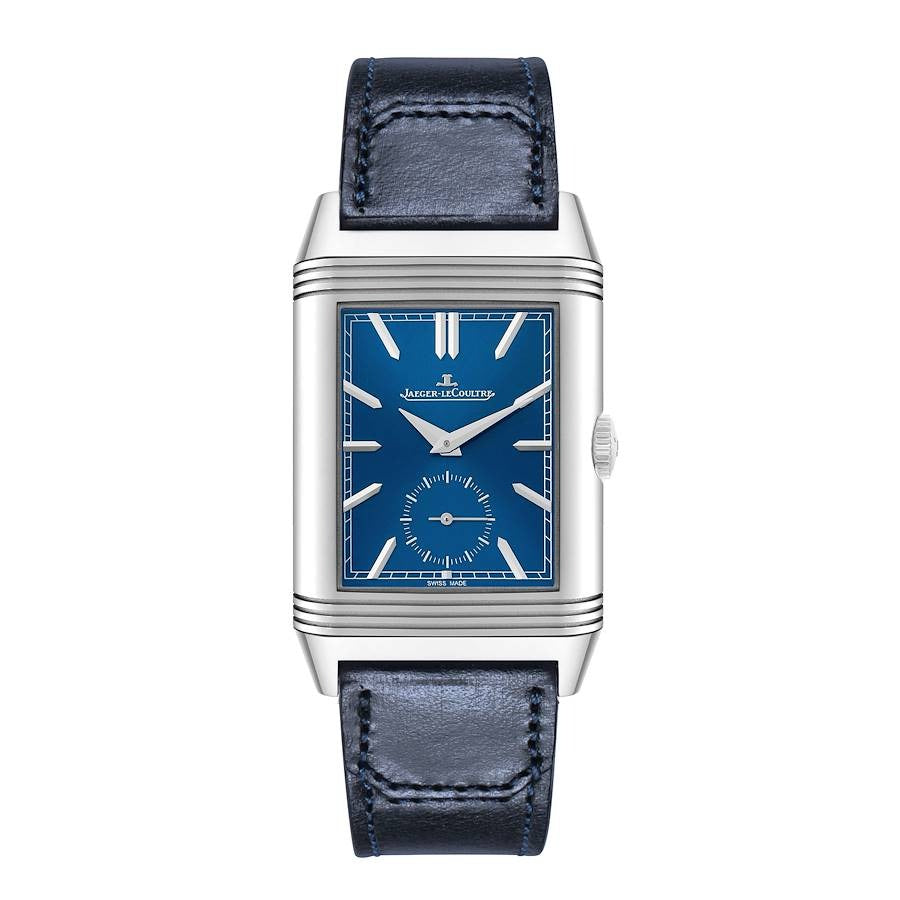 Classic Rectangular Automatic Watch – Day & Night Dial | Luxury Dress Timepiece
