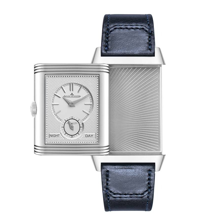 Classic Rectangular Automatic Watch – Day & Night Dial | Luxury Dress Timepiece