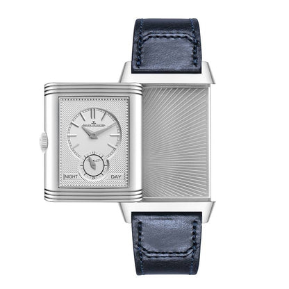 Classic Rectangular Automatic Watch – Day & Night Dial | Luxury Dress Timepiece